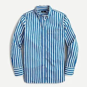 J.Crew Classic-fit shirt in textured stripe